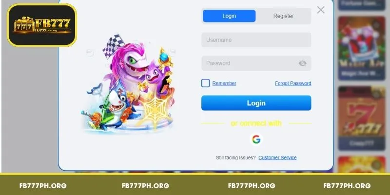 Mag login sa FB777 para sa mabilis na gaming