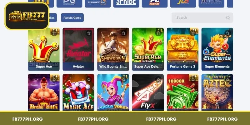 Mga Sikat na Game Providers sa Gaming Site